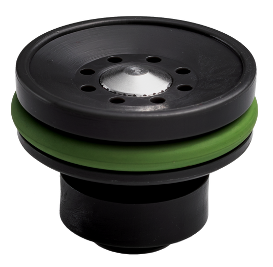 FPS O-ring Carbon Fiber Reinforced Technopolymer AEG Piston Head designed for High ROF and decreasing noise