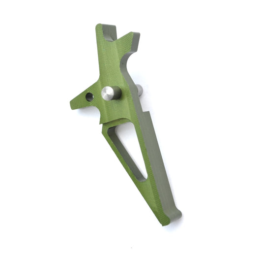 Retro ARMS CNC Custom Straight Trigger - Green (Type B)