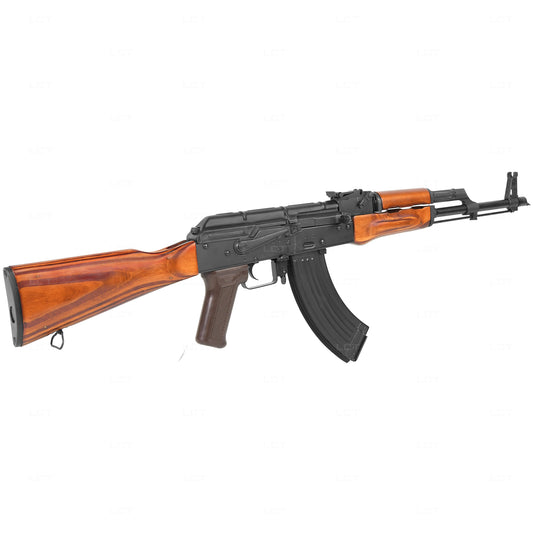 LCT AKM Stamped Steel Airsoft AEG Rifle w/ Real Wood Furniture