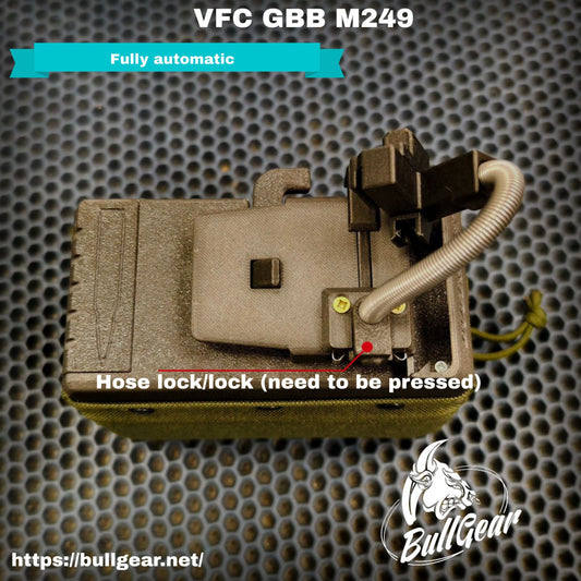 Bullgear VFC M29 GBB Kit 2400rd Box Mag M249 (Coyote / TAN) Universal automatic model