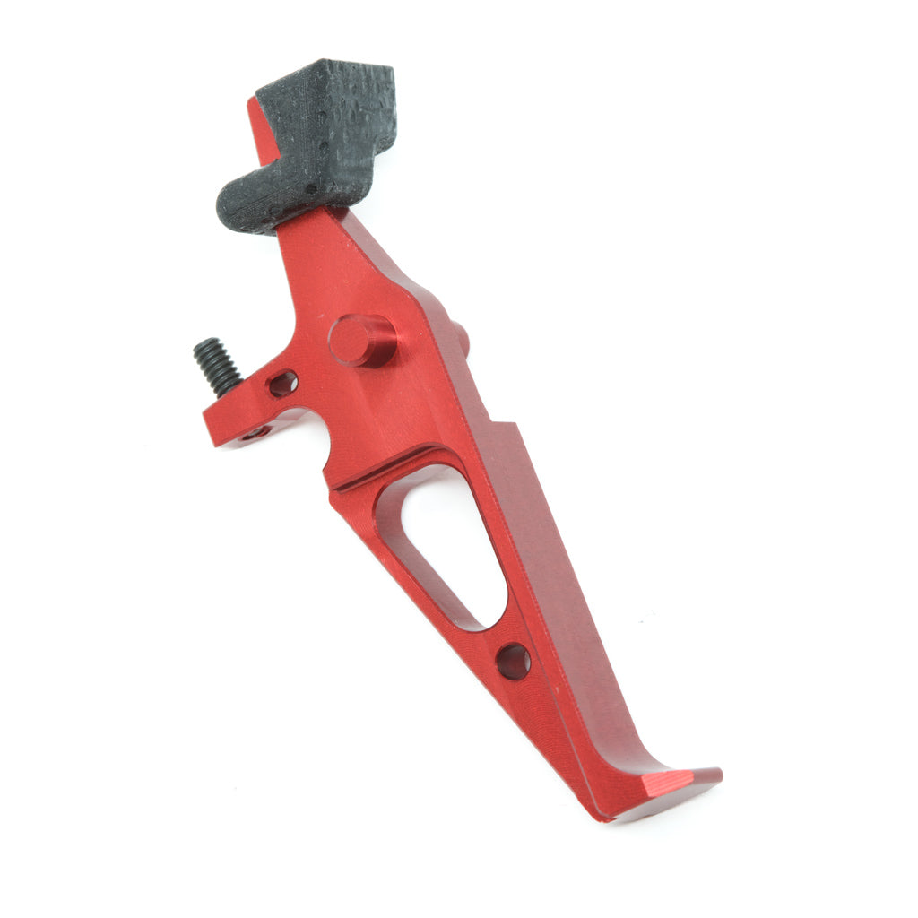 JeffTron Edge CNC Trigger w/ Hair Trigger Adapter installed - Red ...