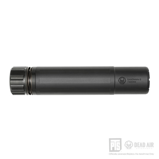 PTS Airsoft Dead Air Sandman-S Mock Suppressor w/ PTS Dead Air Keymo Flash Hider (US Version, Black)