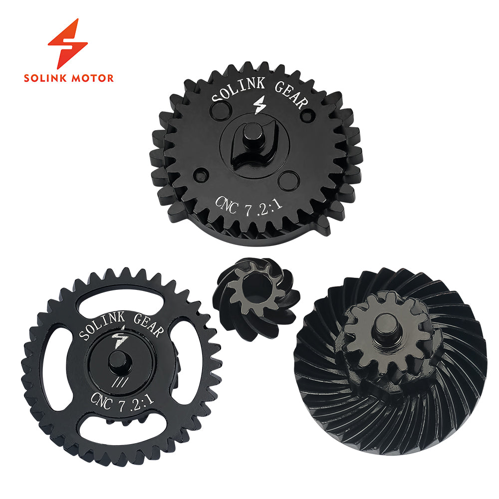 cnc gear Solink Helical Hollowed DSG Gear Set (14.4:1 true ratio) – BRILL ARMORY