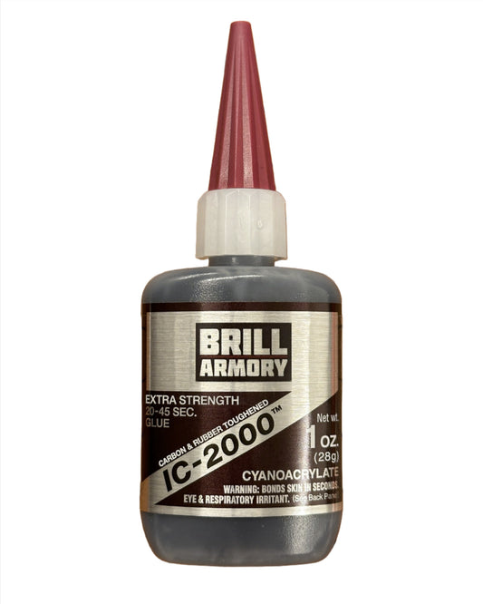 Brill Armory / BSI IC-2000 Rubber Toughened CA Glue 1oz