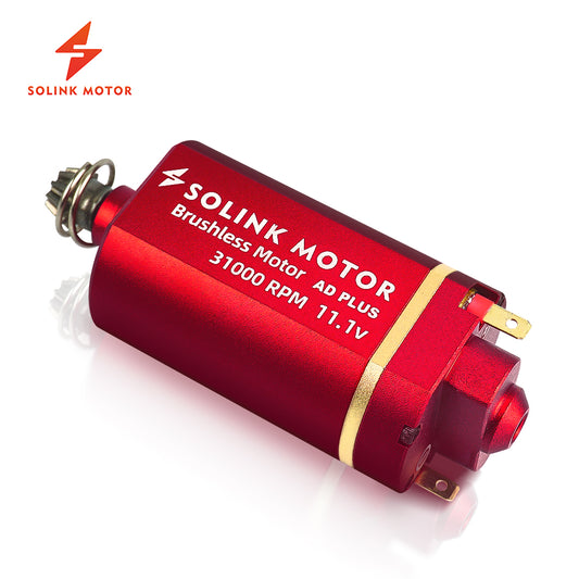 Solink Brushless Advanced PLUS Unidirectional Bearing Motor (31K, Short, adjustable)