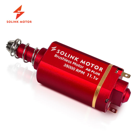 Solink Brushless Advanced PLUS Unidirectional Bearing Motor (35K, Long, adjustable)
