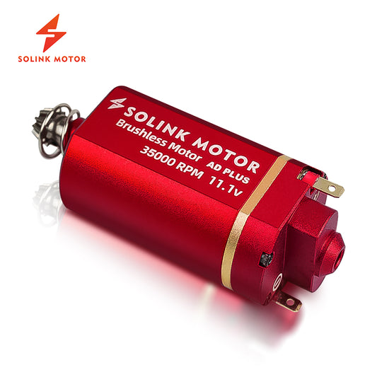 Solink Brushless Advanced PLUS Unidirectional Bearing Motor (35K, Short, adjustable)