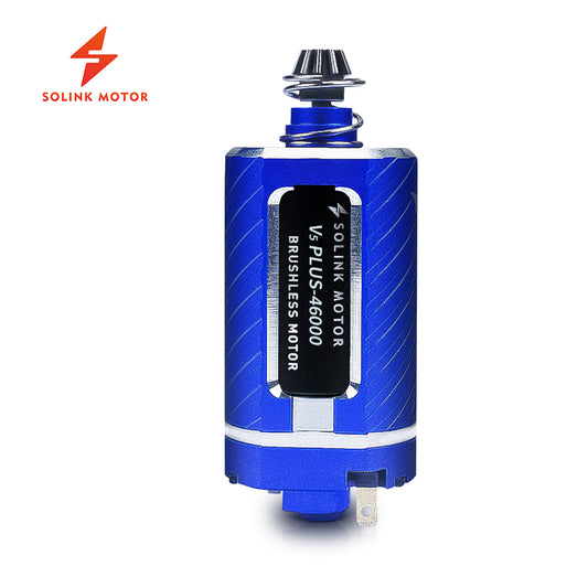 Solink Brushless V5 PLUS Programmable Unidirectional Bearing Motor (46K, Short, adjustable)