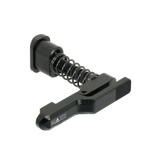 Maxx CNC Aluminum Advanced Magazine Release (for MTW M4) (Style C) (Black)