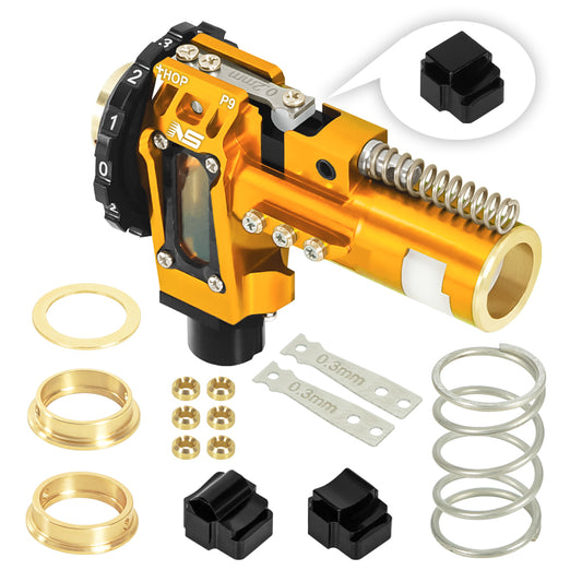 NexxSpeed CNC Aluminum Hop-Up Chamber for M4 AEG (Gold)
