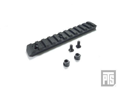 PTS Airsoft Enhanced Rail Section (KeyMod, Black) 11 Slots – BRILL ARMORY