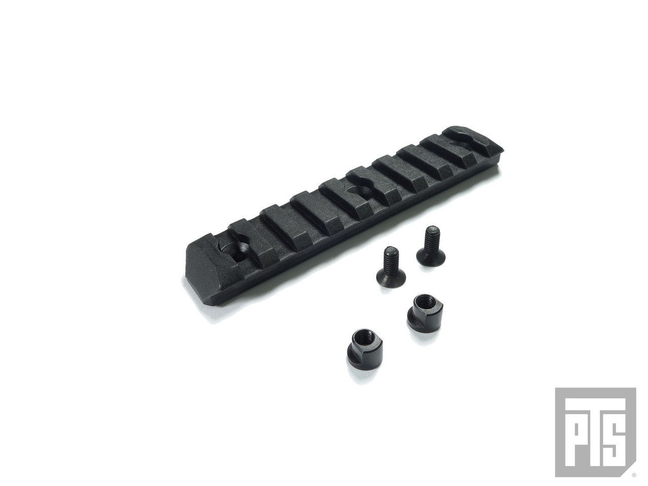 PTS Airsoft Enhanced Rail Section (KeyMod, Black) 9 Slots – BRILL ARMORY
