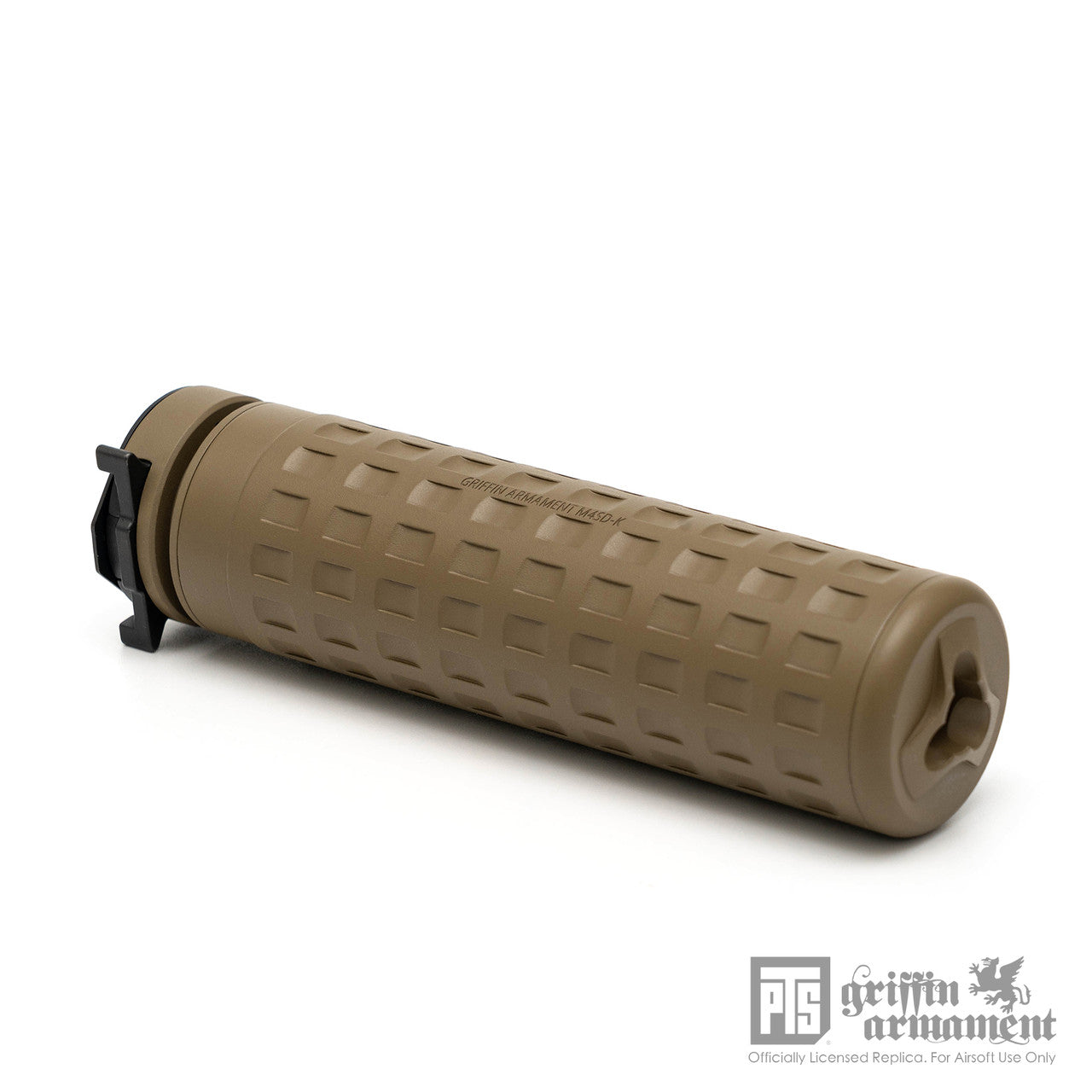PTS Airsoft Griffin Armament M4SD-K QD [Mock Suppressor, FDE