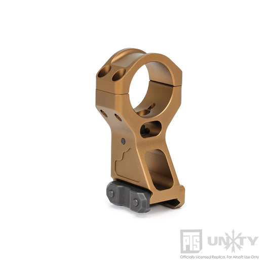 PTS Airsoft Unity Tactical FAST Pro Mount (compatible with most 30mm red dots) [FDE]