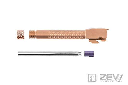 PTS ZEV + LayLax 6.00mm Power Barrel & Bucking Combo Set for TM G17 (Gold)