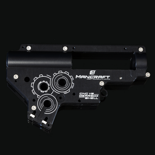 Mancraft Airsoft CNC Gearbox V2 - 8mm - QSC (Black)