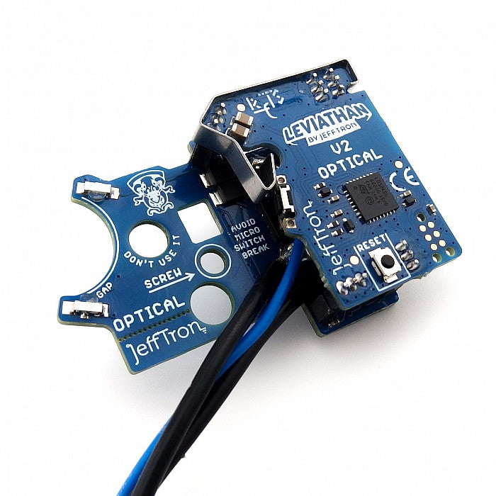 Optical Trigger Sensor Jefftron Leviathan V2 optical to stock w/ Type J black speed trigger [T ...