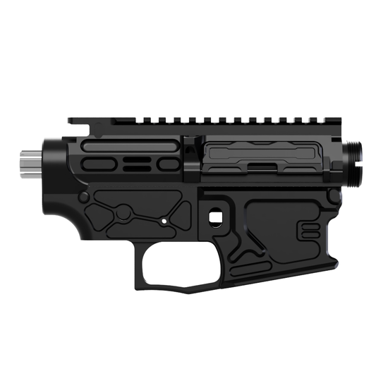 Mancraft Airsoft M4 Tactical CNC body - Black (+black takedown pins & black dust cover)