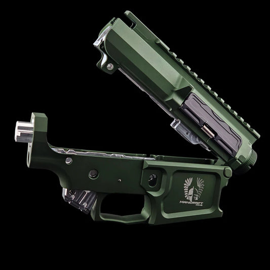 Mancraft Airsoft MTR15 Split System - Receiver & Gearbox Set AEG [Olive]