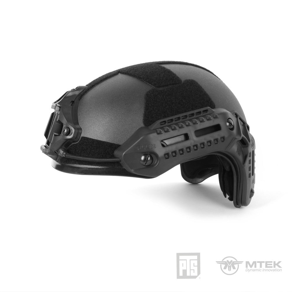 airsoft motorcycle helmet PTS Airsoft MTEK FLUX Helmet (Black) – BRILL ARMORY