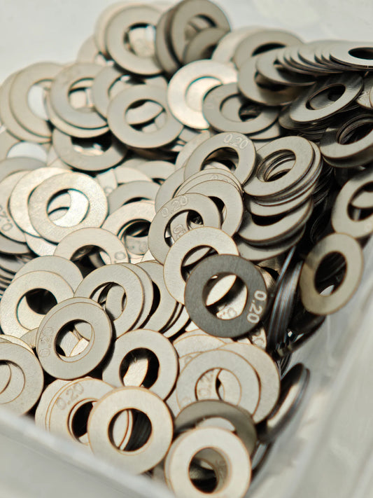 Airsoft Mutation High Precision Shim Set [Engraved, 30pcs]