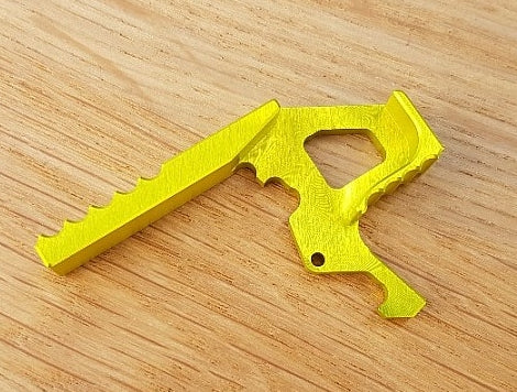 Retro ARMS Airsoft M4 Charging Handle Extension - Gold