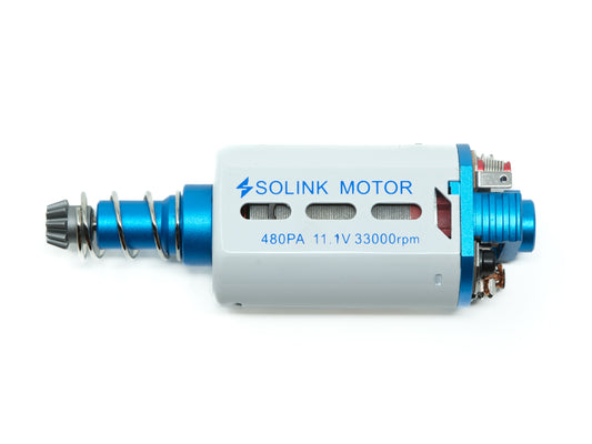 Solink Ventilated SL-480PA Motor w/ CNC Endbell, Fan & Ventilation (Long 33000RPM)