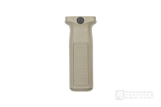 PTS EPF2 Vertical Foregrip with AEG battery storage (FDE)