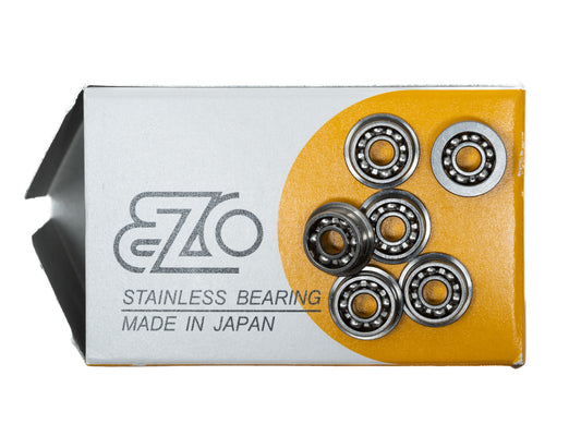 EZO 8mm J-caged Stainless Steel Ball Bearings