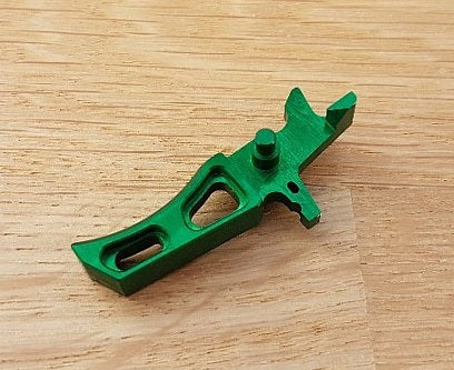Retro ARMS CNC Custom Straight Trigger - Green (Type I)