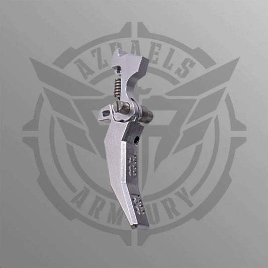 Aztech Xtreme Adjustable V2 Speed Trigger (Curved, Silver)