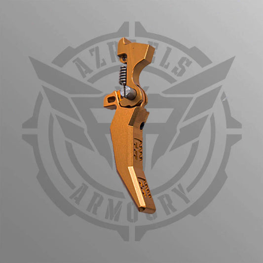 Aztech Xtreme Adjustable V2 Speed Trigger (Curved, Gold)