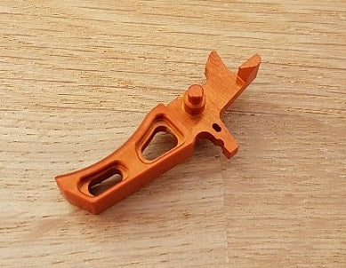 Retro ARMS CNC Custom Straight Trigger - Orange (Type I)