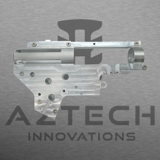 Aztech Scythe CNC V2 Gearbox (Raw Silver)