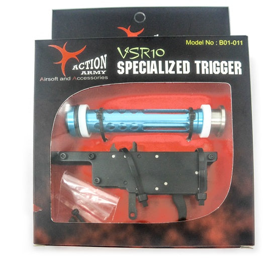 Action Army B01-011 VSR-10 Zero Trigger Set – Specialized Airsoft Trigger, Made In Taiwan