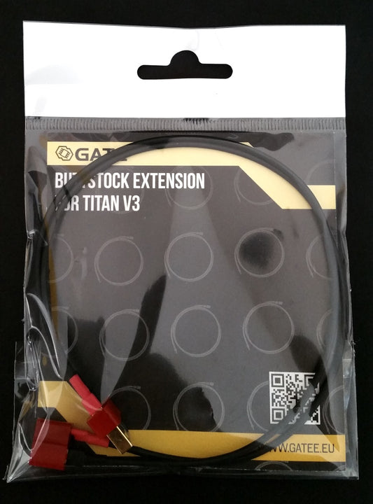 GATE 11.8" Buttstock T-plug Extension for V3 TITAN