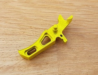 Retro ARMS CNC Custom Straight Trigger - Yellow (Type I)